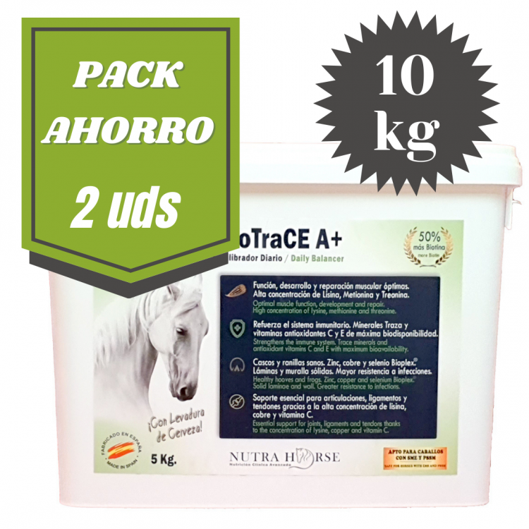 BioTraCE A+ Equilibrador Diario Pack Ahorro 10 kg